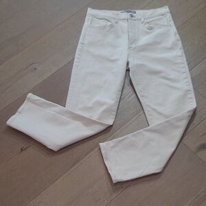 EUC Joe's Jeans Women's sz 28 The OG Ercu High Rise Button Fly Crop Denim